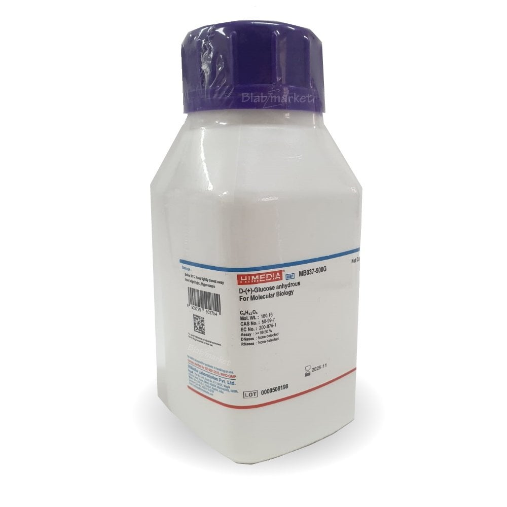 HiMedia MB037-500G D+Glucose Anhydrous for Molecular Biology