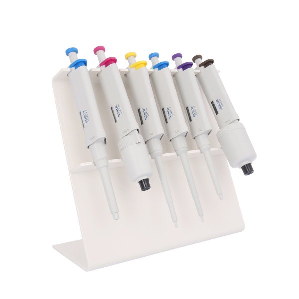 Borox Pipet Standı Akrilik Z Tip - Otomatik Pipet Standı 6lı