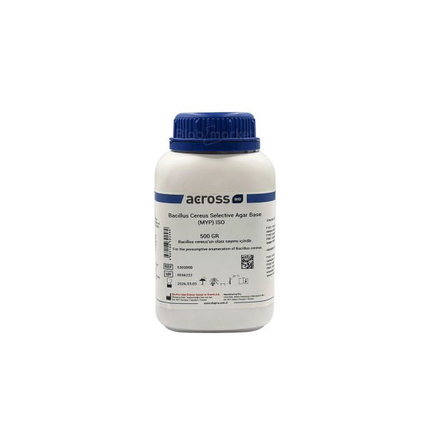 Across Bio 530300B Bacillus Cereus Selective Agar Base ISO
