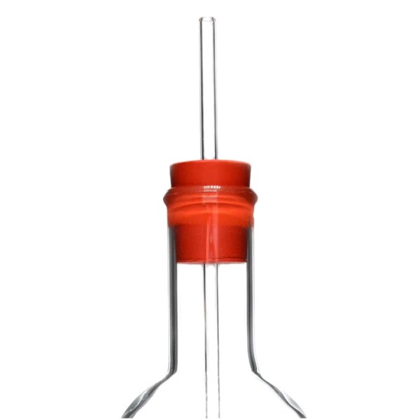 Borox Kauçuk Tıpa Delikli 26x32x30 mm - Kapak NS 29/32