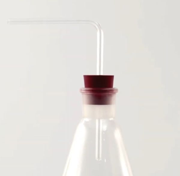 Borox Kauçuk Tıpa Delikli 31x38x35 mm - Kapak NS 34/35