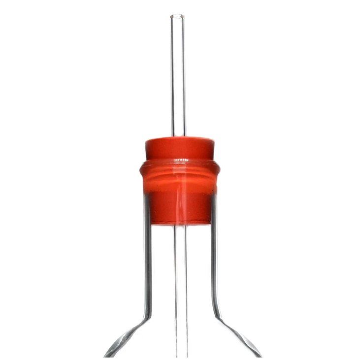 Borox Kauçuk Tıpa Delikli 31x38x35 mm - Kapak NS 34/35