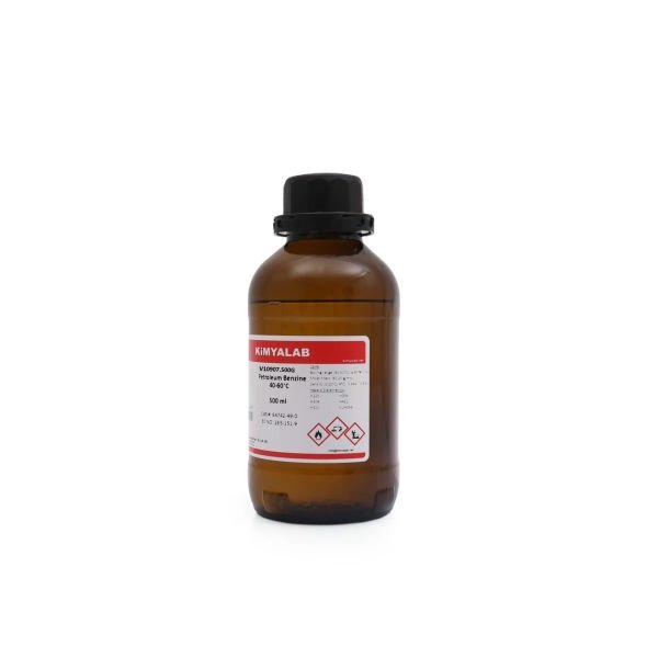 Petrol Eteri 500 ml Cam Şişe - Petroleum Benzine 40-60C