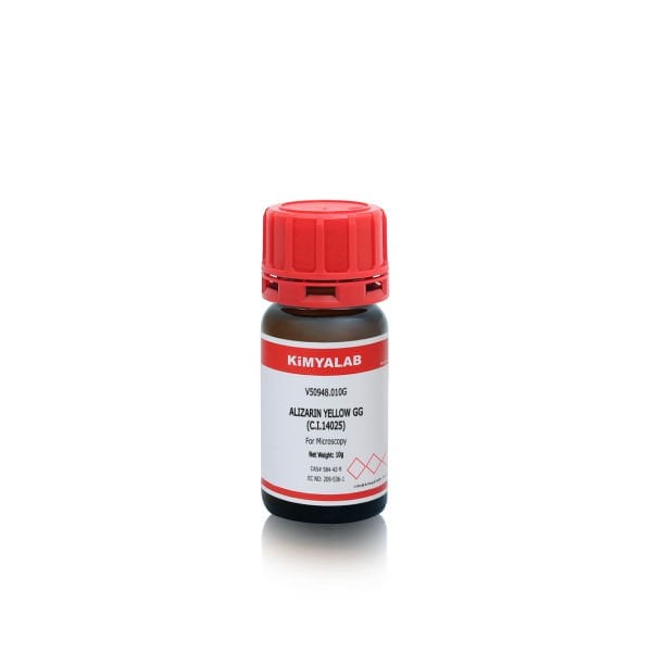 Kimyalab Alizarin Sarısı 10g - Alizarin Yellow GG - For Microscopy