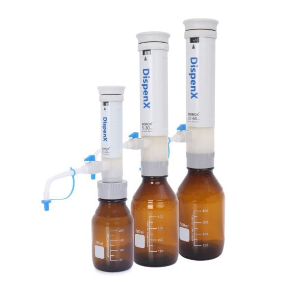 Borox DispenX Dispenser Seti - Şişe Üstü Dağıtıcı Set - 2-10, 5-30, 10-60 ml