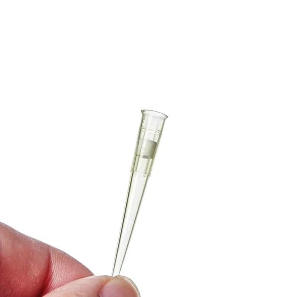 Kirgen Filtreli Pipet Ucu Steril 20 µl - Uzun Tip - DNase, Rnase, Pyrogen free - 96 Adet / Rack