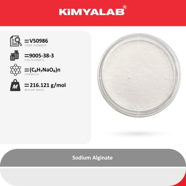 Kimyalab Sodyum Aljinat 500g - Sodium Alginate