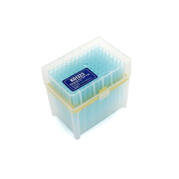 Kirgen Filtreli Pipet Ucu Steril 100 µl - Uzun Tip - DNase, Rnase, Pyrogen free - 96 Adet / Rack