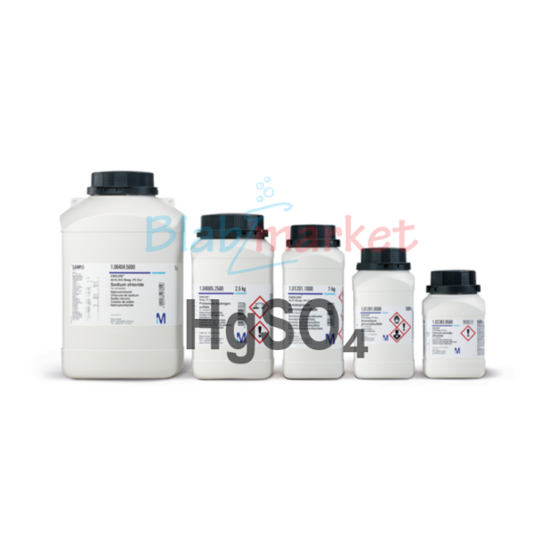 Cıva(II) Sülfat 100 g- Mercury(II) Sulfate Extra Pure Merck 104481.0100