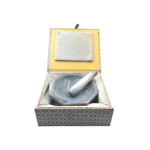 Borox Agat Havan Tokmaklı 140 mm Standart Form - 1 set/paket