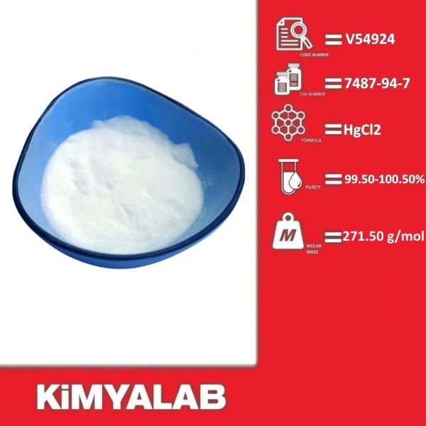 Kimyalab Civa(II) Klorür 50g - Mercuric Chloride - Mercury(II) Chloride