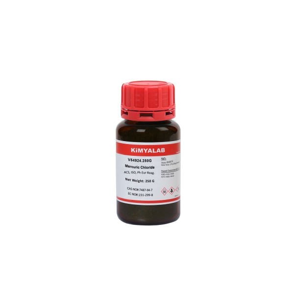 Kimyalab Civa(II) Klorür 250g - Mercuric Chloride - Mercury(II) Chloride