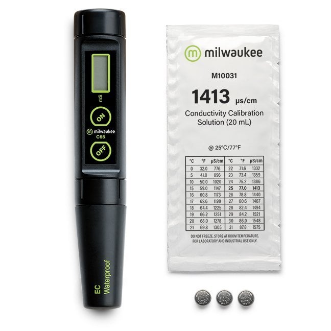 Milwaukee C66 İletkenlik Ölçüm Cihazı 0 - 10.00 mS - IP65