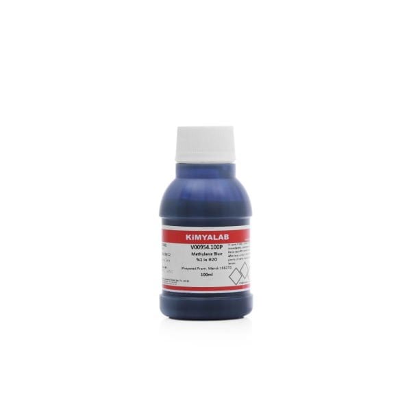 Metilen Mavisi 100ml - Metilen Blue Çözeltisi Methylene Blue