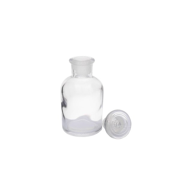 Borox Cam Miyar Şişe 60 ml - Şilifli Cam Tıpalı Şişe