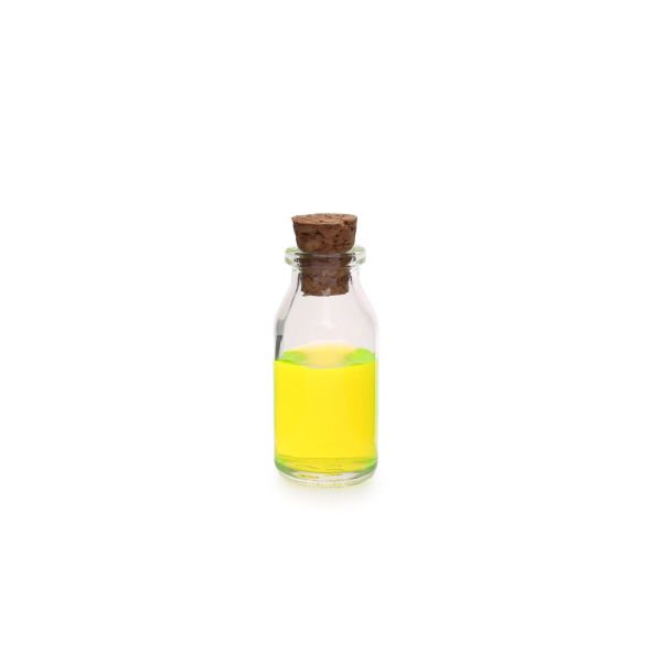 Borox Mantar Tıpalı Cam Şişe - Süs Hediyelik Mini Şişe 15 ml - Tıpalı Küçük Şişe 100 Adet/Paket