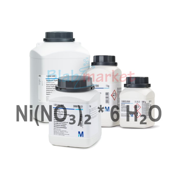 Nikel(II) Nitrat 100 g- Nickel(II) Nitrate Hexahydrate Gr For AnalysisMerck 106721.0100