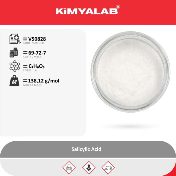 Kimyalab Salisilik Asit 1 Kg - Salicylic Acid USP