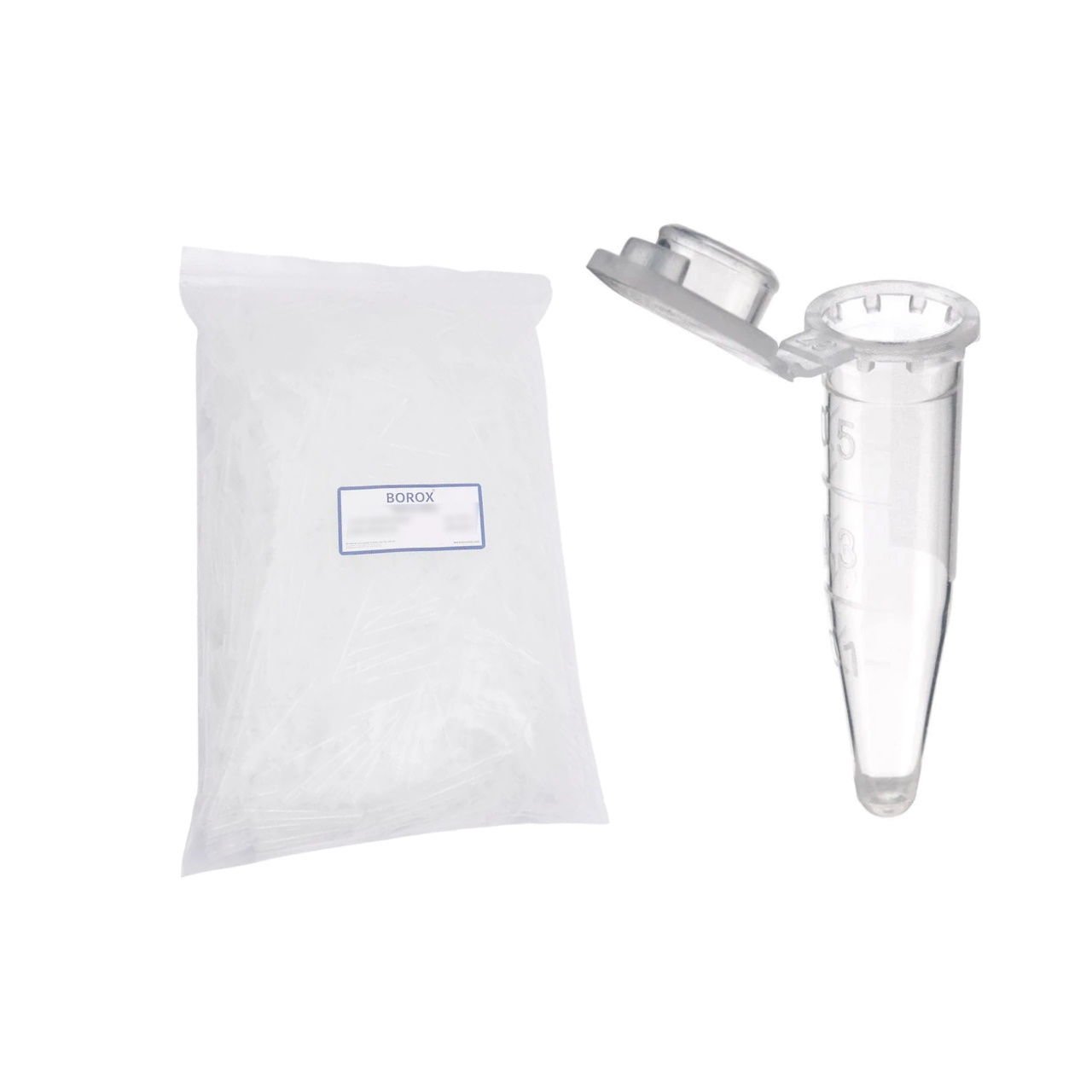 Eppendorf Tüpü 0.5 ml - Mikrosantrifüj Ependorf Tüpü 1000 Adet - Özel Tasarım Kapaklı