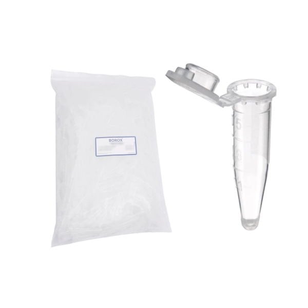 Eppendorf Tüpü 0.5 ml - Mikrosantrifüj Ependorf Tüpü 1000 Adet - Özel Tasarım Kapaklı