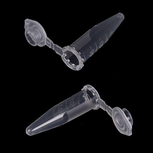 Eppendorf Tüpü 0.5 ml - Mikrosantrifüj Ependorf Tüpü 1000 Adet - Özel Tasarım Kapaklı