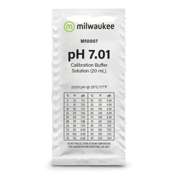 Milwaukee pH Tampon Çözeltisi pH 4.01, 7.01, 10.01 - 3lü Set