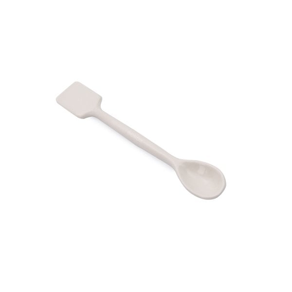 Borox Spatül 14 cm - Porselen Spatula - Laboratuvar Kaşığı