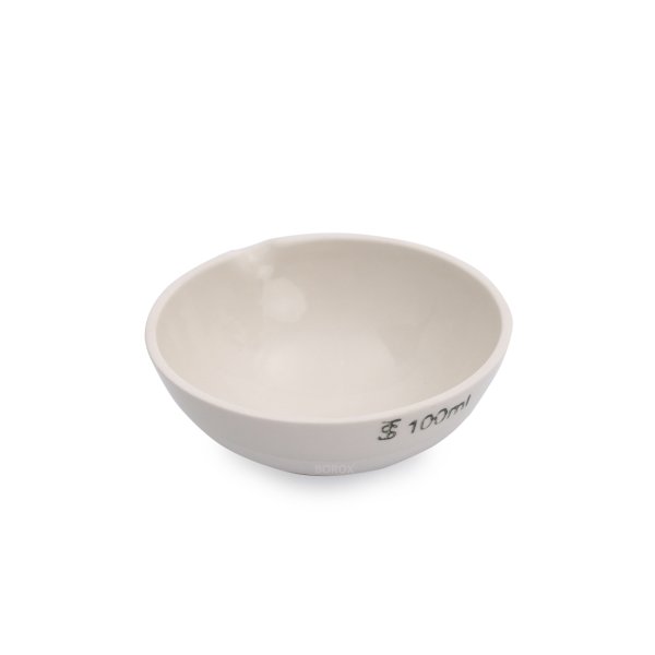Borox Porselen Kapsül 100 ml Çap 85 mm - Dibi Yuvarlak