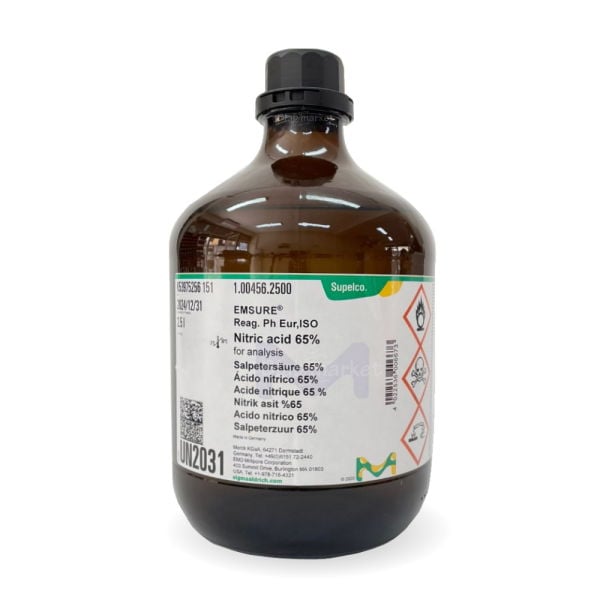 Merck 100456 Nitrik Asit 2.5L - Nitric Acid 65% For Analysis