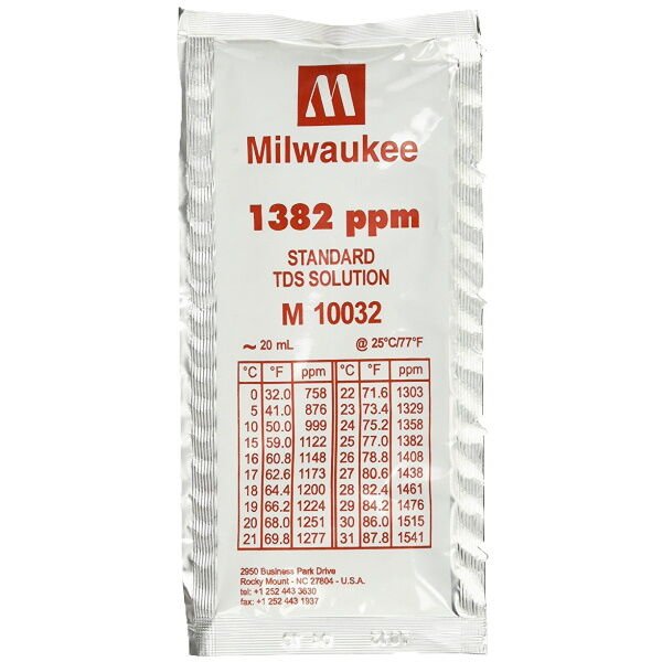 Milwaukee M10032 TDS Kalibrasyon Çözeltisi 1382 ppm
