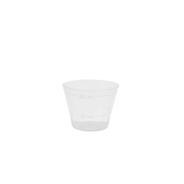 Numune Kabı 30 ml - Taksimatlı Numune Beheri - 1000 Adet-Toptan
