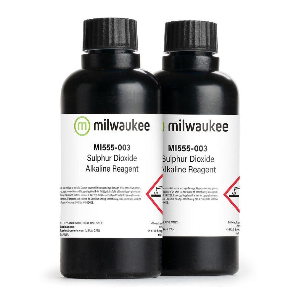 Milwaukee Mi555-003 Toplam SO2 Alkalin Reaktifi - 2 x 210 mL