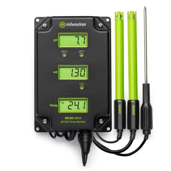 Milwaukee MC811 MAX pH EC Sıcaklık Ölçer - pH Metre Monitör