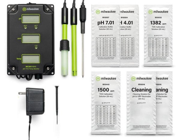 Milwaukee MC810 MAX pH TDS Sıcaklık Ölçer - pH Metre Monitör