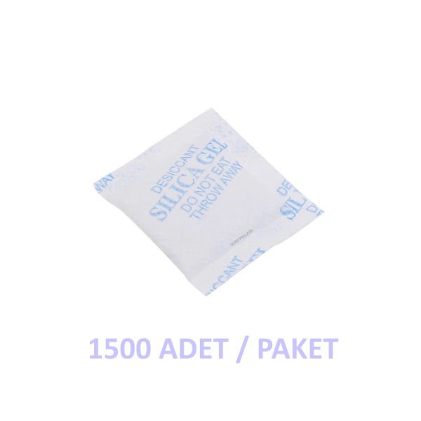 Silikajel Nem Alıcı 3g - Poşetli Küf Önleyici 1500adet/paket