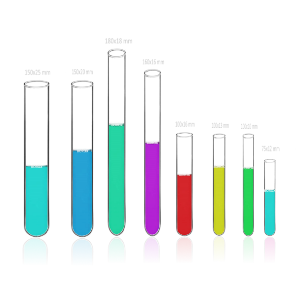 Borox Cam Deney Tüpü 20x150 mm - Test Tüpü 95 Adet-Paket