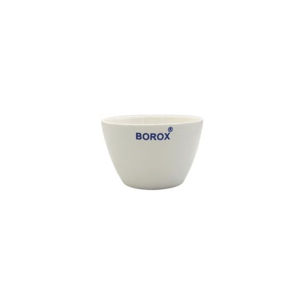 Borox Porselen Kroze - Kısa Form - 60ml - Low Form Crucible