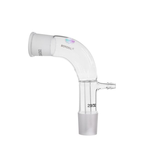Borosil Cam Toplama Adaptörü - Vakum Girişli Adaptör 29/32