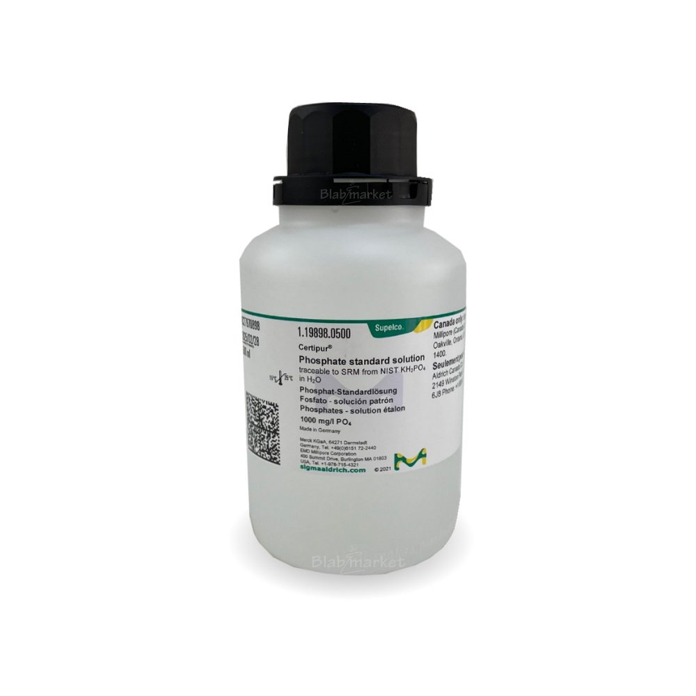 Merck 119898.0500 Fosfat 500 ml Phosphate Standard Solution