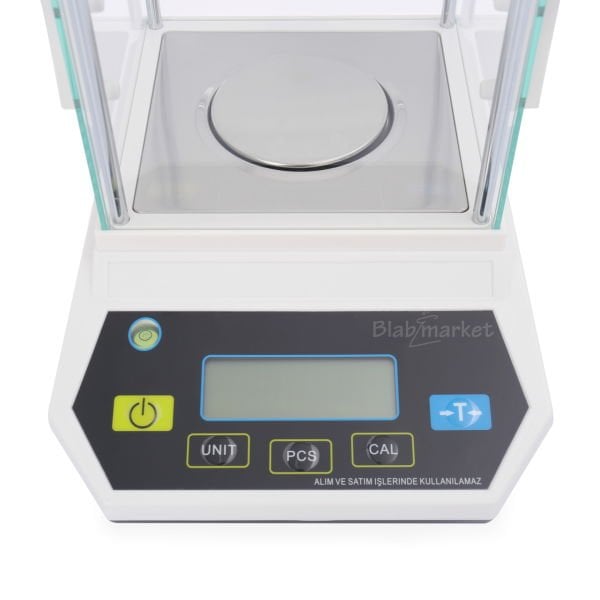 FLY-300 - Hassas Terazi - 300g-0.001g - Şeffaf Fanuslu Akülü