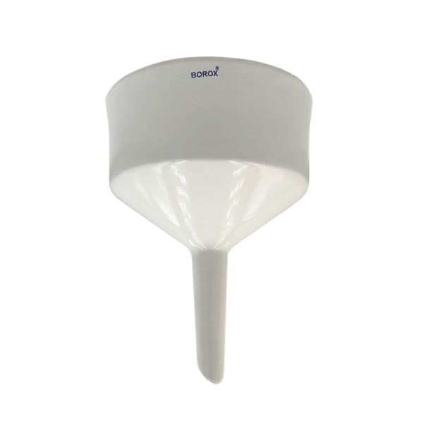 Borox Porselen Buhner Hunisi 150mm - Bühner Filtrasyon Huni - 4 Adet/Toptan