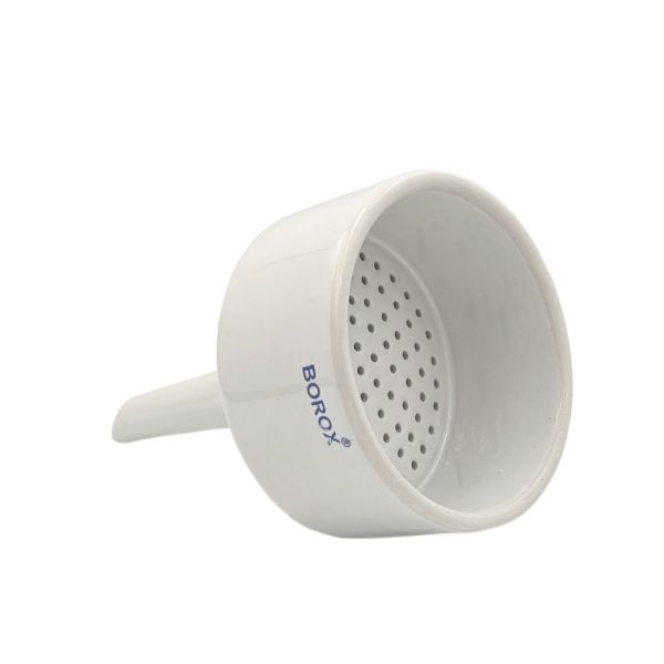 Borox Porselen Buhner Hunisi 150mm - Bühner Filtrasyon Huni - 4 Adet/Toptan