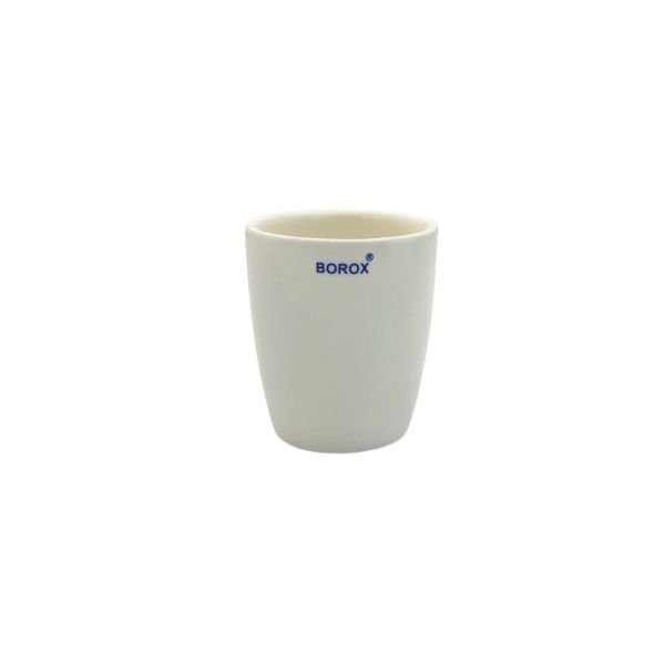 Borox Porselen Gooch Kroze - 15ml - Delikli Kroze - Filter Crucible