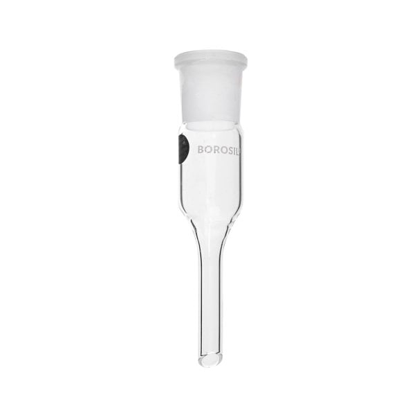 Borosil Cam Adaptör Uzun - Dişi Şilifli 24/29