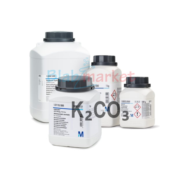 Potasyum Karbonat 1 kg- Potassium Carbonate Gr For Analysis Merck 104928.1000