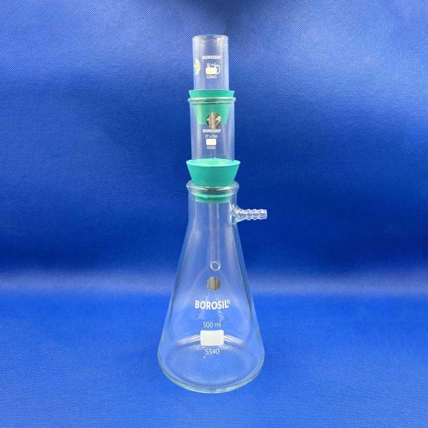 Borosil Cam Gooch Krozesi İçin Huni - 15 ml Gooch Kroze İle Uygun