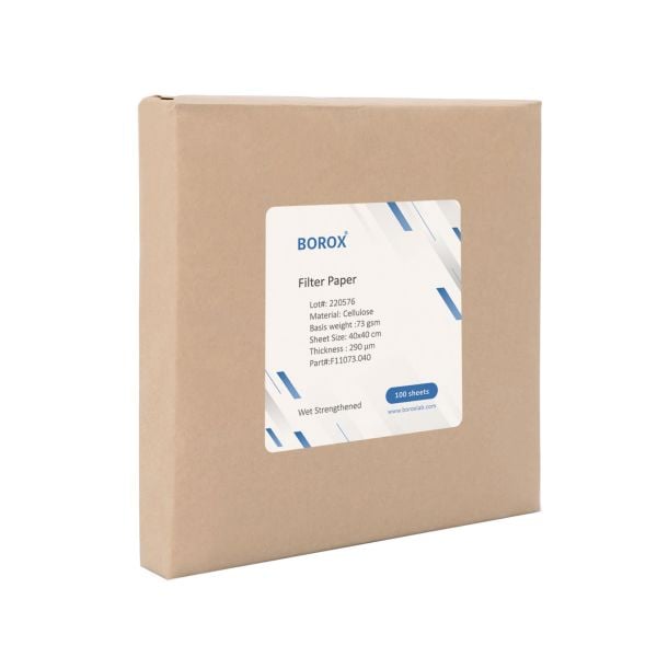 Kaba Filtre Kağıdı 40x40cm 100lü Paket - Adi Süzgeç 73 gr/m2 - 10 Paket Toptan