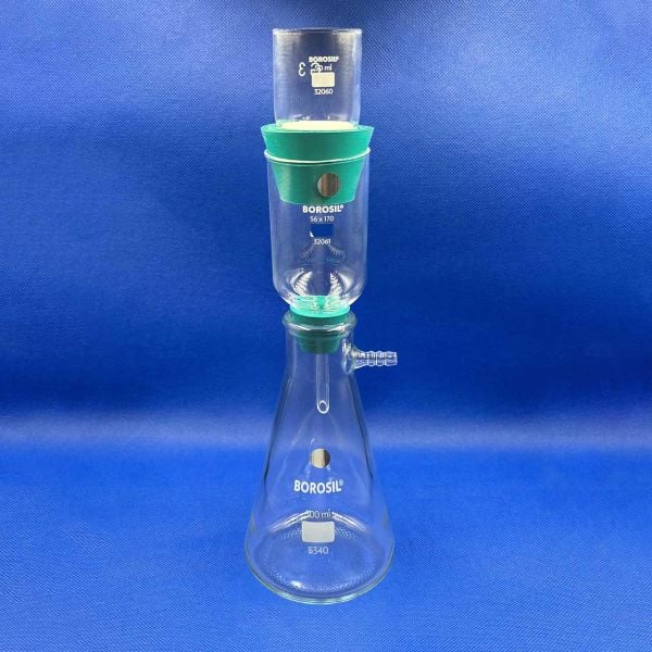 Borosil Cam Gooch Krozesi İçin Huni - 50 ml Gooch Kroze İle Uygun