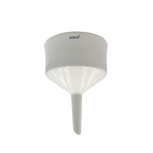 Borox Porselen Buhner Hunisi 125mm - Bühner Filtrasyon Huni - 4 Adet/Toptan