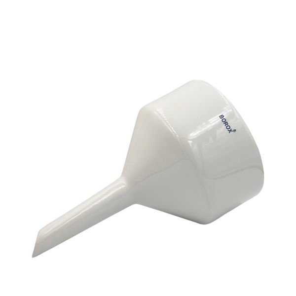 Borox Porselen Buhner Hunisi 125mm - Bühner Filtrasyon Huni - 4 Adet/Toptan